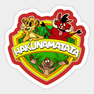 Hakunamataniacs Sticker